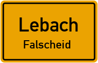 Forststraße in LebachFalscheid