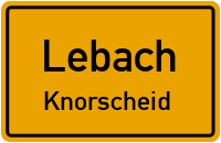 Saarwellinger Straße in LebachKnorscheid