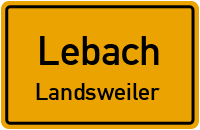 B 268 in 66822 Lebach (Landsweiler)