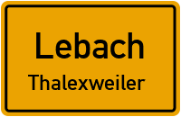Feldstraße in LebachThalexweiler
