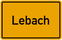Lebach in Saarland