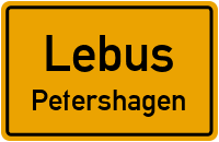 Am Elisenberg in LebusPetershagen