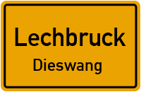 Straßen in Lechbruck Dieswang