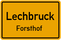 Straßen in Lechbruck Forsthof
