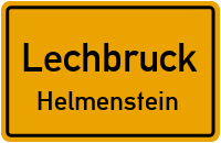 Straßen in Lechbruck Helmenstein