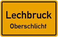 Straßen in Lechbruck Oberschlicht