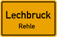 Straßen in Lechbruck Rehle
