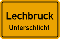 Straßen in Lechbruck Unterschlicht
