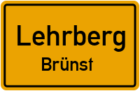 Straßenverzeichnis Lehrberg Brünst