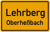 Straßenverzeichnis Lehrberg Oberheßbach