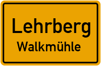 Straßenverzeichnis Lehrberg Walkmühle