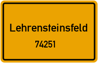 74251 Lehrensteinsfeld
