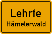 Dornbuschweg in 31275 Lehrte (Hämelerwald)