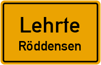 Sandbergweg in LehrteRöddensen