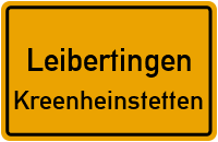 Oberdorfstraße in LeibertingenKreenheinstetten