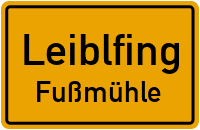 Straßenverzeichnis Leiblfing Fußmühle