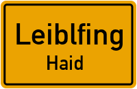 Straßenverzeichnis Leiblfing Haid