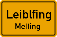 Straßenverzeichnis Leiblfing Metting