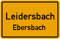 Schöntalweg in LeidersbachEbersbach