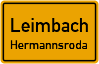 Hermannsrodaer Straße in LeimbachHermannsroda