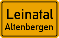 Straße Der Freundschaft in LeinatalAltenbergen
