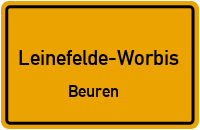 Bakumer Straße in 37327 Leinefelde-Worbis (Beuren)