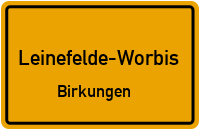 Abendstraße in 37327 Leinefelde-Worbis (Birkungen)