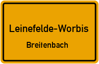 Schienenweg in 37327 Leinefelde-Worbis (Breitenbach)