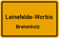 Worbiser Weg in Leinefelde-WorbisBreitenholz