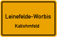 Oberdorfstraße in Leinefelde-WorbisKaltohmfeld