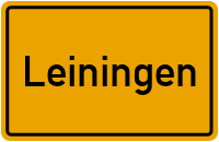 Marktplatz in Leiningen