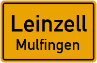 Kirchhaldenweg in LeinzellMulfingen