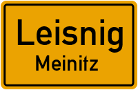 Meinitzer Weg in LeisnigMeinitz