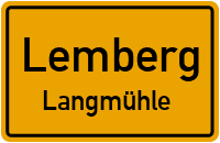Höhenweg in LembergLangmühle