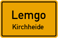 Straßen in Lemgo Kirchheide