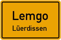 Straßenverzeichnis Lemgo Lüerdissen