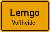 Straßenverzeichnis Lemgo Voßheide