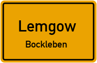Straßen in Lemgow Bockleben