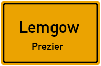 Straßen in Lemgow Prezier