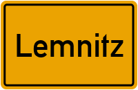 City Sign Lemnitz
