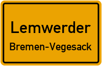 Ochtumstraße in LemwerderBremen-Vegesack