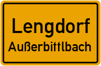 Straßen in Lengdorf Außerbittlbach