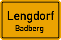 Straßen in Lengdorf Badberg