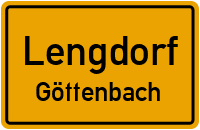 Straßen in Lengdorf Göttenbach