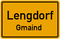Gmaind in LengdorfGmaind