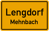 Straßenverzeichnis Lengdorf Mehnbach