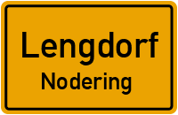 Straßen in Lengdorf Nodering