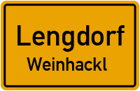 Straßen in Lengdorf Weinhackl