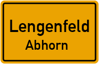 Gemeindeweg in LengenfeldAbhorn