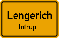 Poststraße in LengerichIntrup